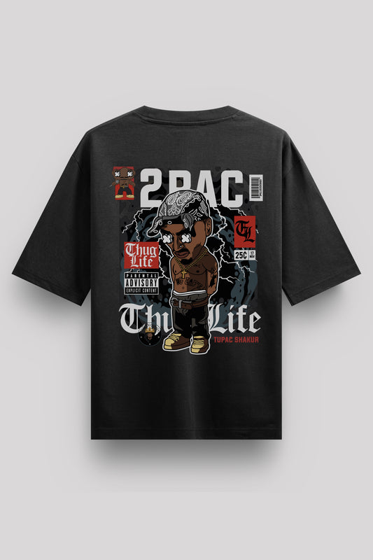 2Pac Thug Life Oversize T-Shirt