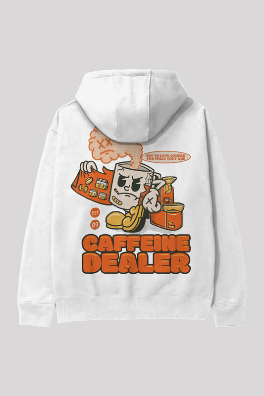 Caffeine Dealer Oversize Hoodie