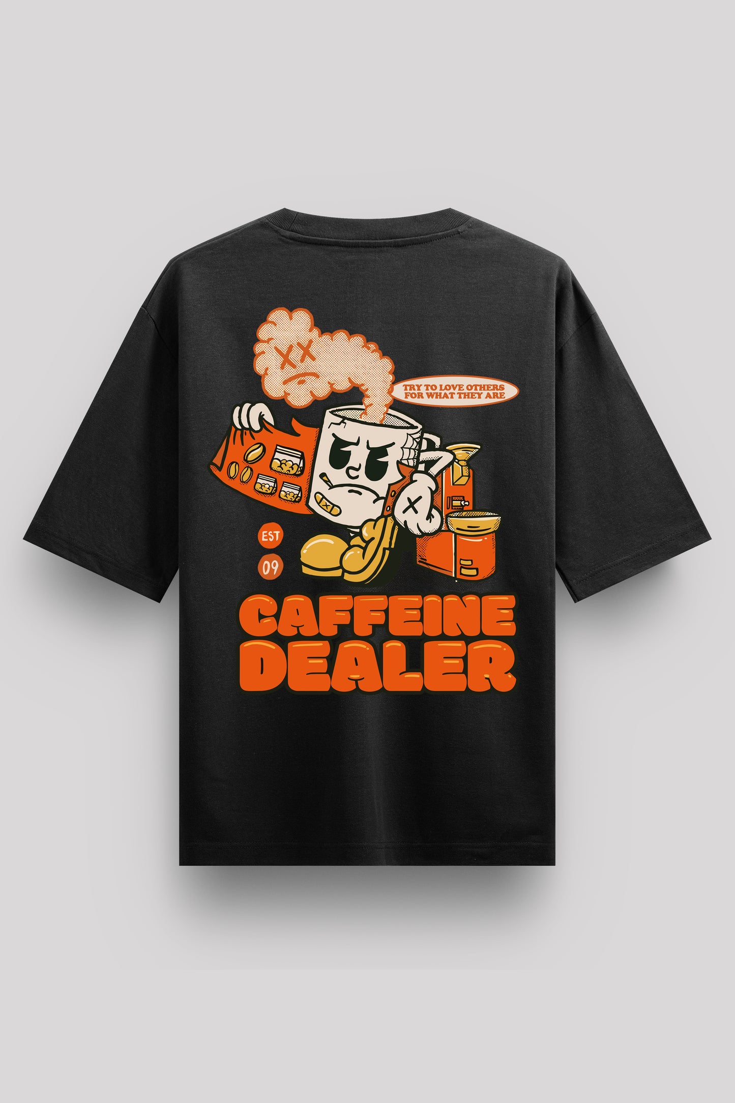 Caffeine Dealer Oversize T-Shirt