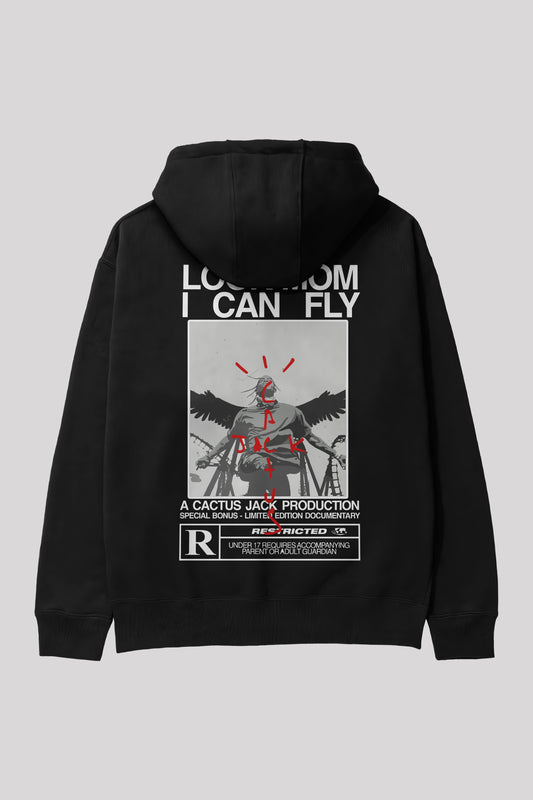 Look Mom I Can Fly Oversize Hoodie