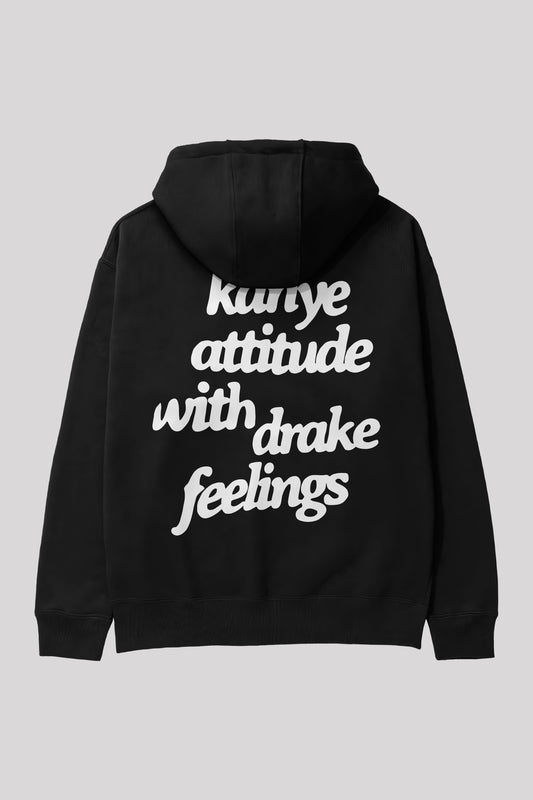 Kanye Attitude Oversize Hoodie