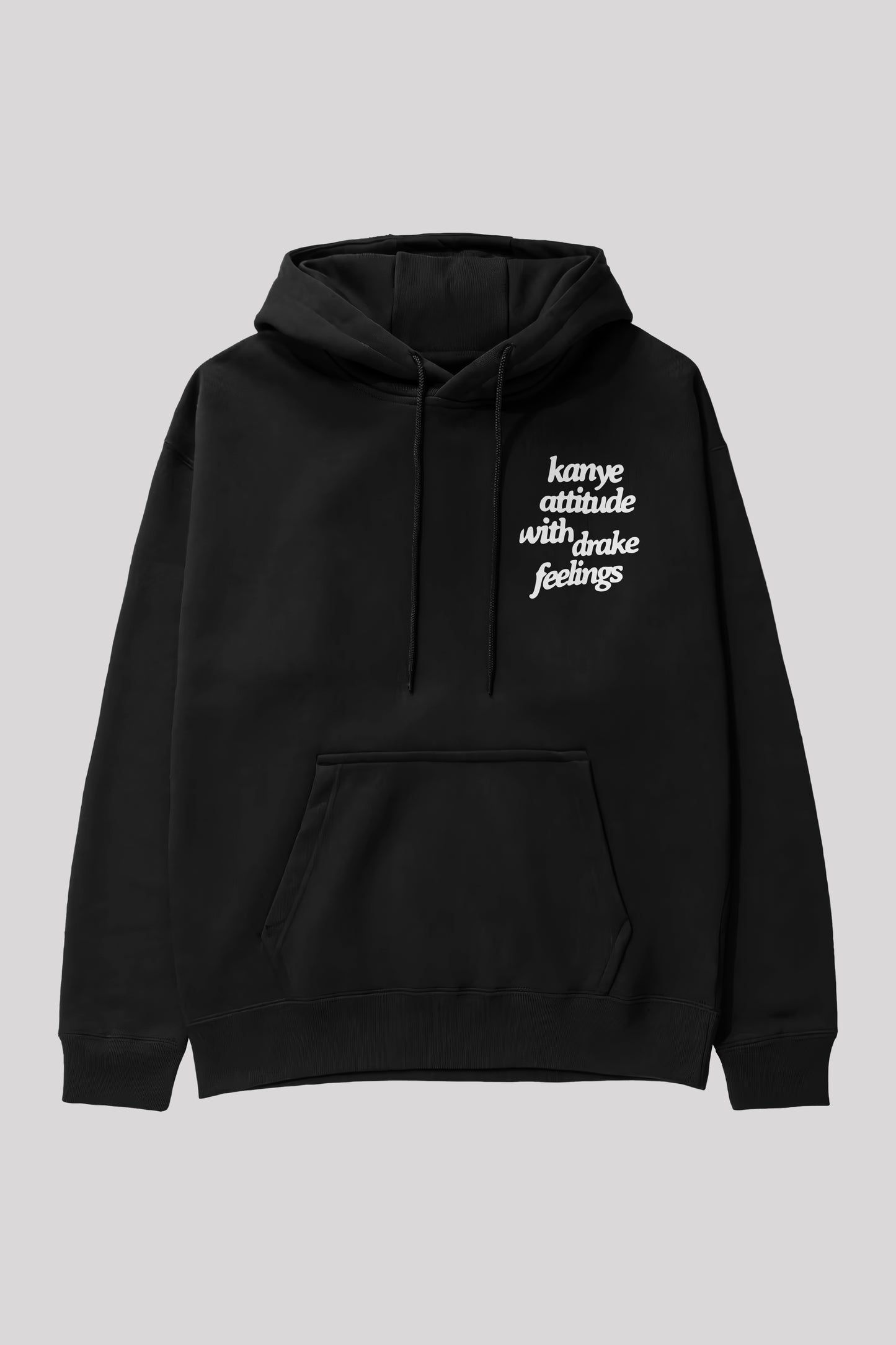 Kanye Attitude Oversize Hoodie