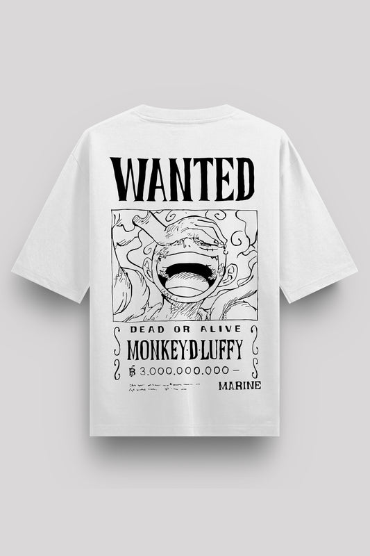 Wanted Luffy Oversize T-Shirt