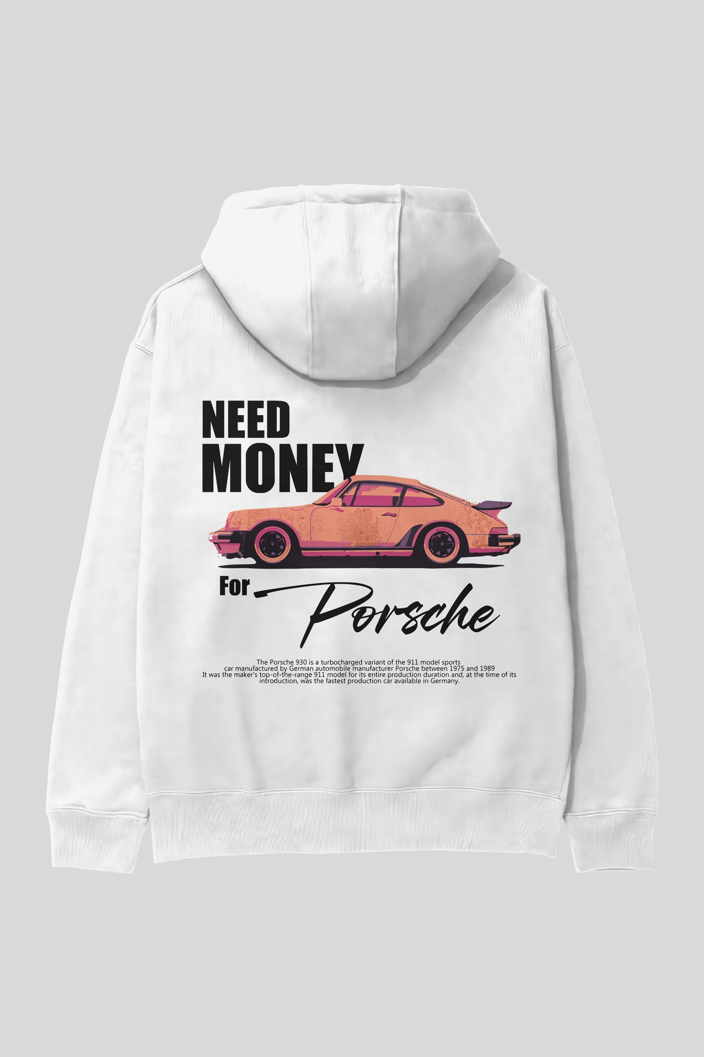 Need Money For Porsche v3 Oversize Hoodie