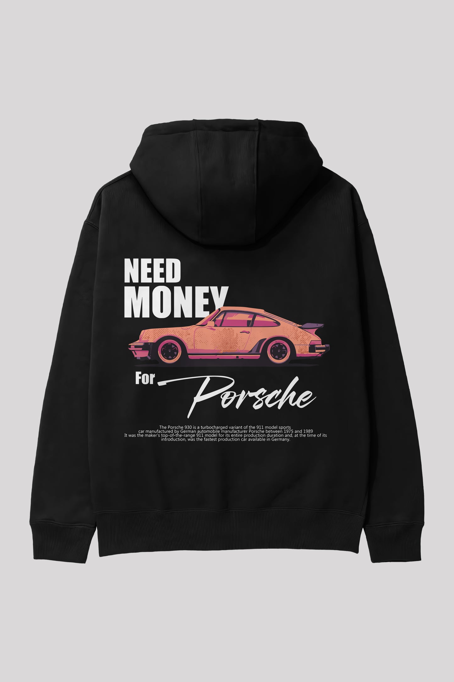 Need Money For Porsche v3 Oversize Hoodie