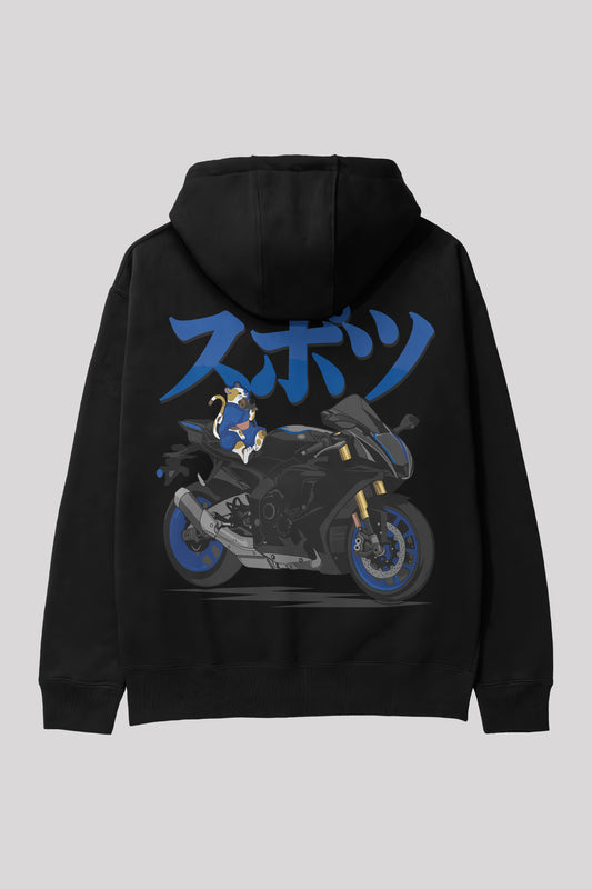 R1M Cat Oversize Hoodie