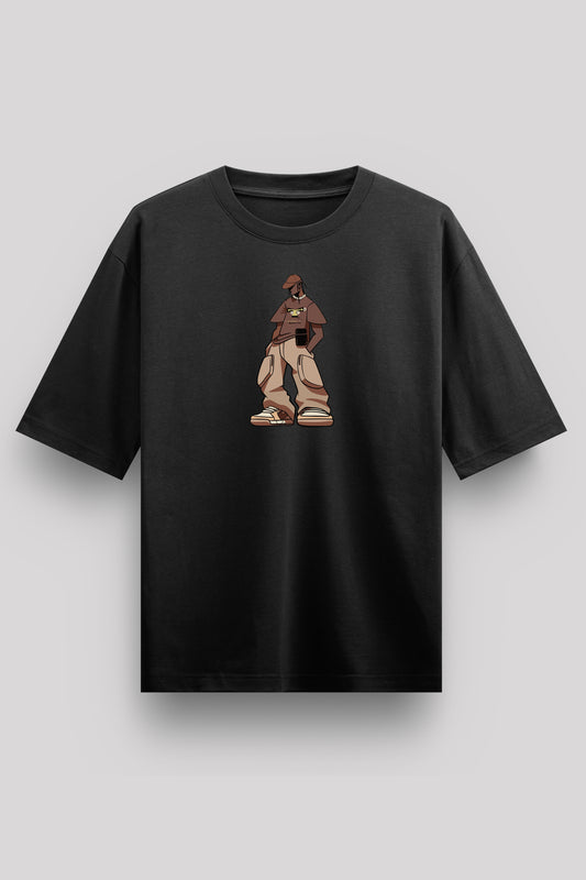 Travis Pose Oversize T-Shirt